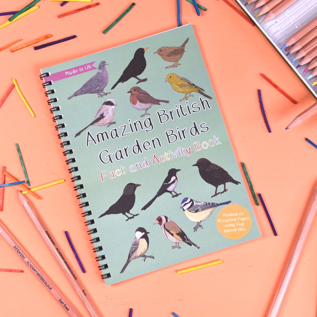 Amazing British Garden Birds Fact and Activity Book