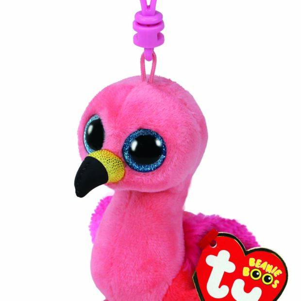 TY Gilda the Flamingo - Key Clip