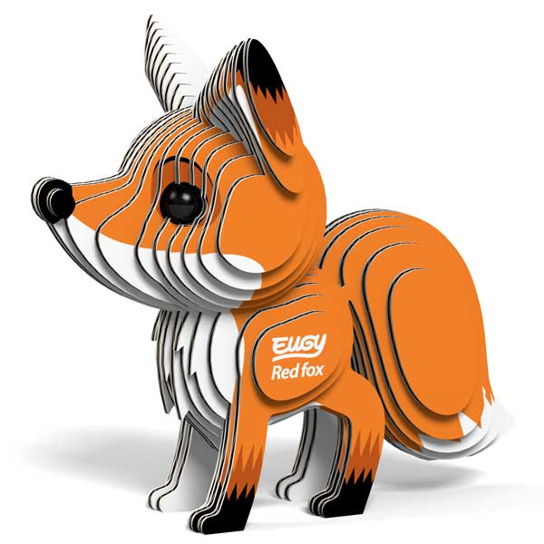 Red Fox Eugy 3D Collectable Model