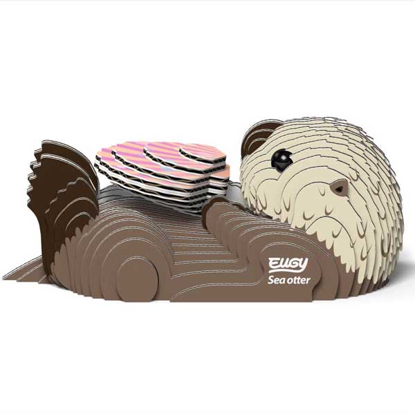 Sea Otter Eugy 3D Collectable Model