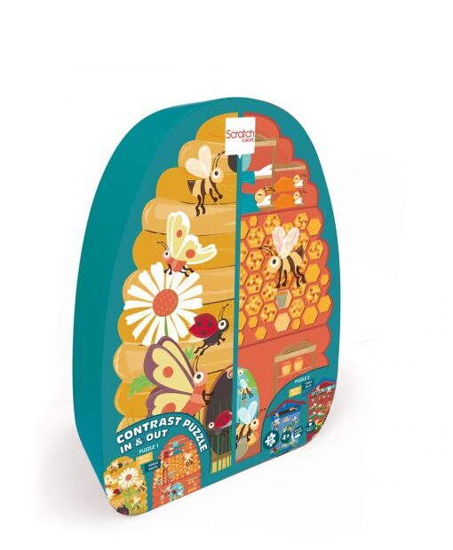 Bee in & out puzzle