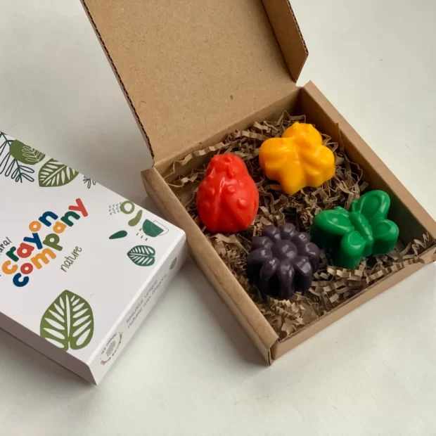 Bugs Set of 4 Crayons