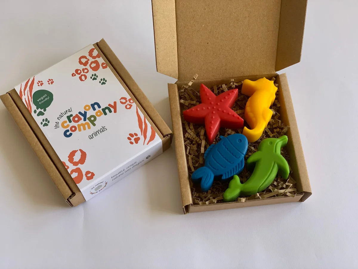 Ocean Set of 4 Crayons