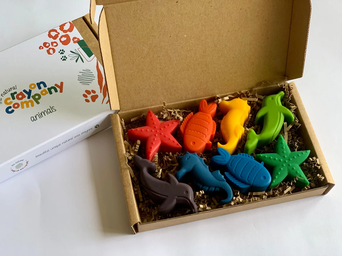 Ocean Set of 8 Crayons