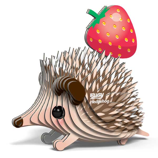 Hedgehog Eugy 3D Collectable Model