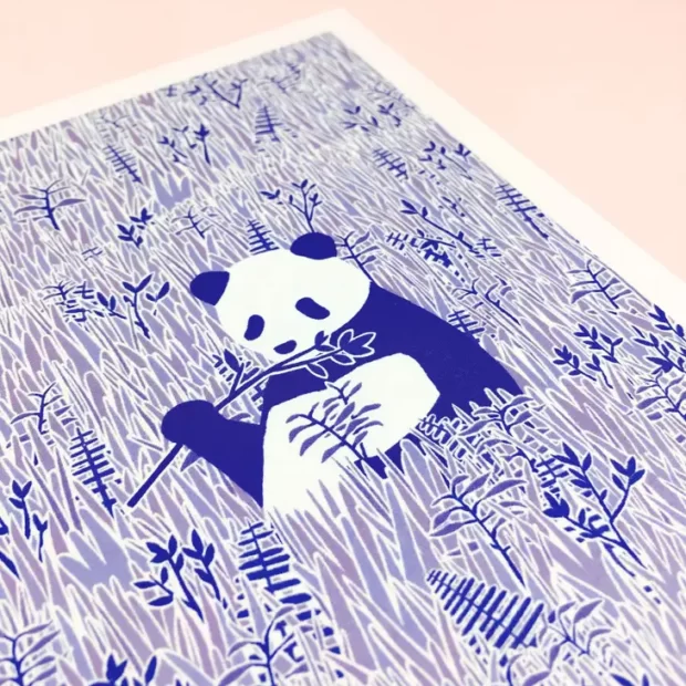 Panda A5 Print