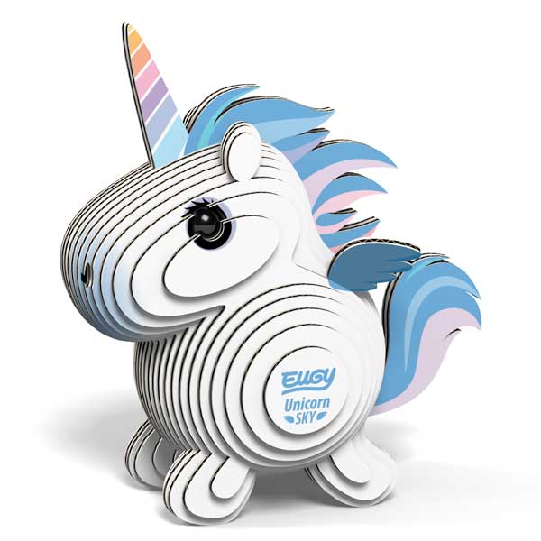 Unicorn Eugy 3D Collectable Model