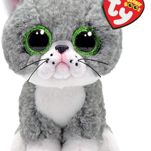 TY Fergus Cat Beanie Boo