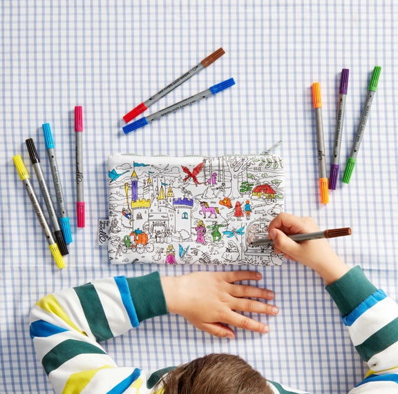 Fairytale and Legends colour in pencil case