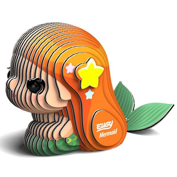 Mermaid Eugy 3D Collectable Model