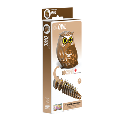 Owl Eugy 3D Collectable Model