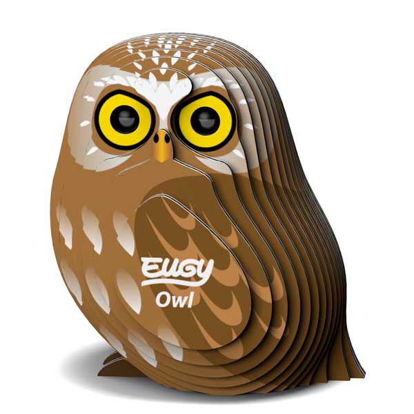 Owl Eugy 3D Collectable Model