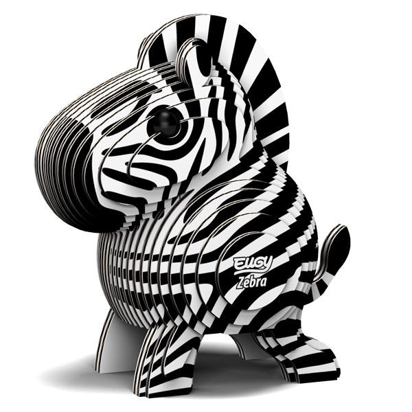 Zebra Eugy 3D Collectable Model