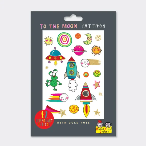 To the Moon Tattoos