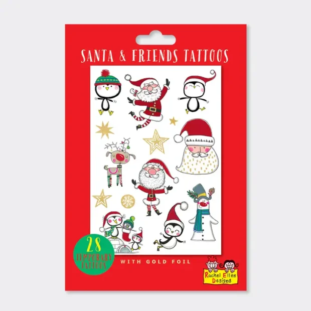 Santa & Friends Tattoos