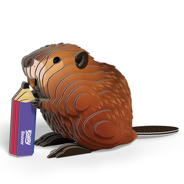 Beaver Eugy 3D Collectable Model