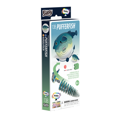 Pufferfish Eugy 3D Collectable Model