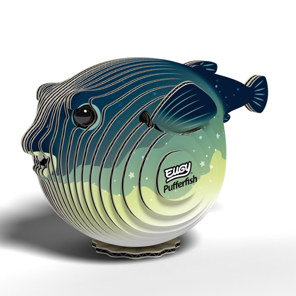 Pufferfish Eugy 3D Collectable Model