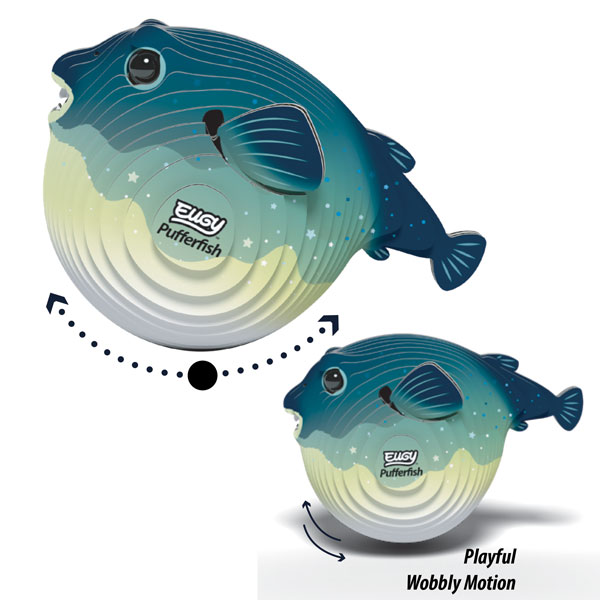 Pufferfish Eugy 3D Collectable Model