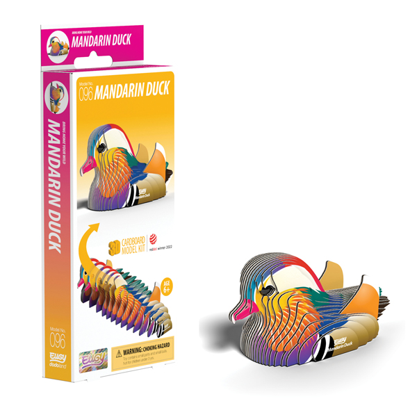 Mandarin Duck Eugy 3D Collectable Model