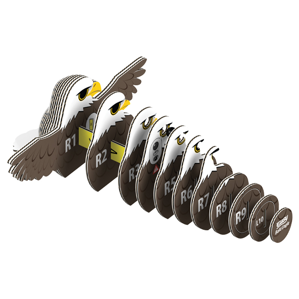 Bald Eagle Eugy 3D Collectable Model