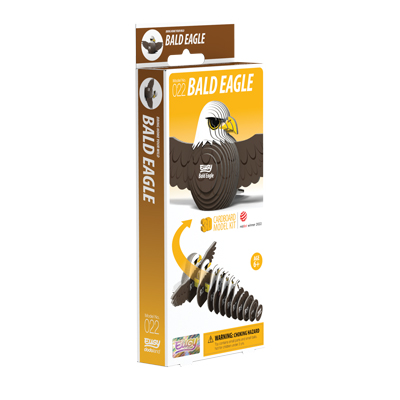 Bald Eagle Eugy 3D Collectable Model