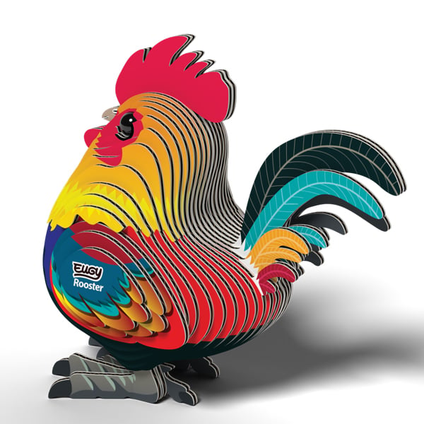 Rooster Eugy 3D Collectable Model