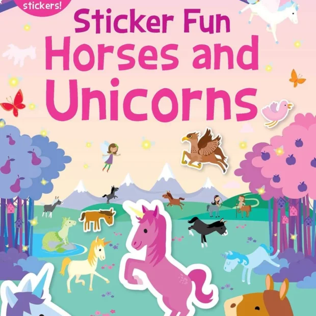 Horses and Unicorns Sticker Fun